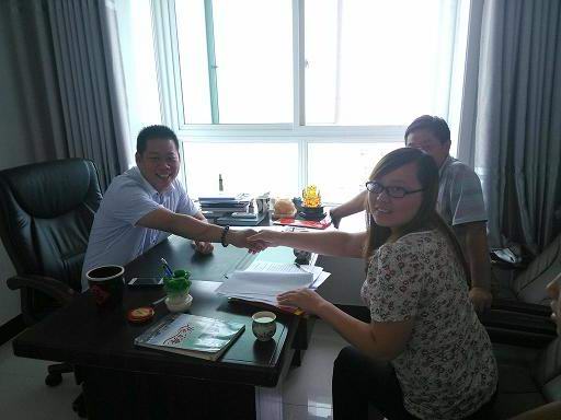 熱烈祝賀陜西寶雞李女士加盟成功！