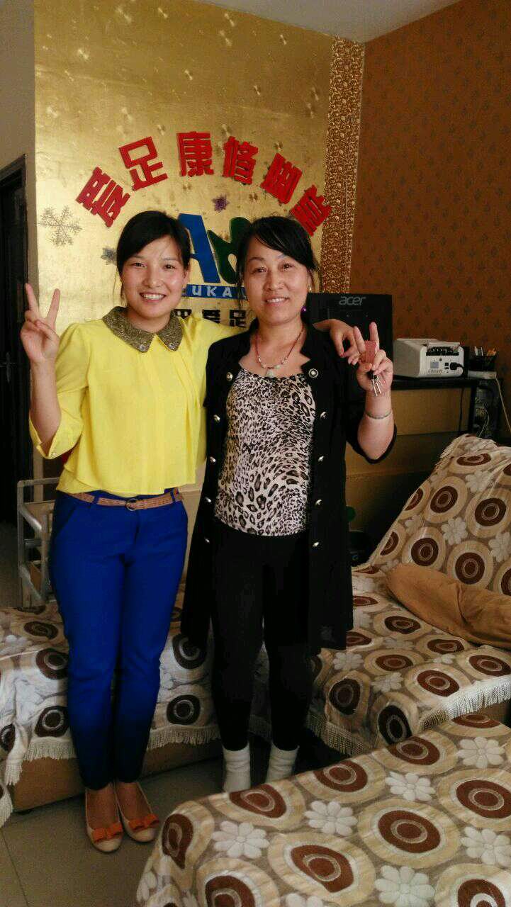 熱烈祝賀渭南市張女士到總部學(xué)習(xí)技術(shù)！